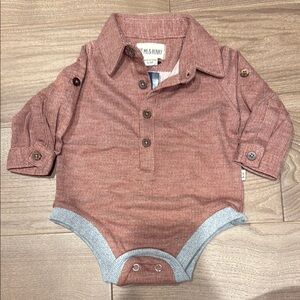 Me & Henry Rust Bodysuit for Kids